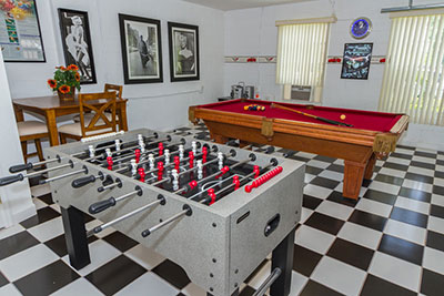 Air-conditioned Game Room