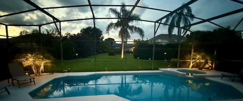 Pool deck